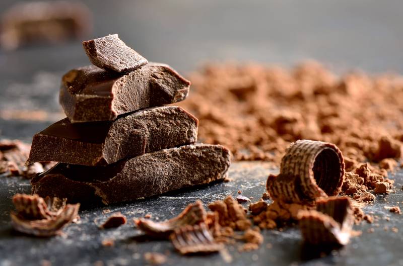 dark-chocolate-stack-chips-powder | benefits of dark chocolate