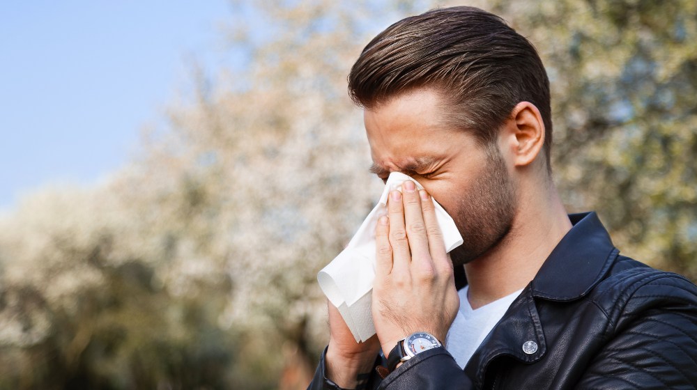 Allergy Man Springtime | Spring Allergies | Featured