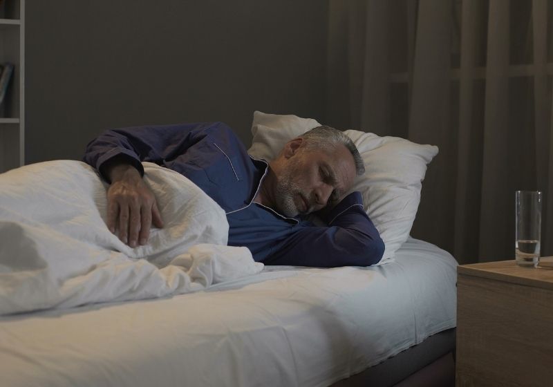Retired man seeing nightmares in his dreams | Tips for Preventing Alzheimer's Disease