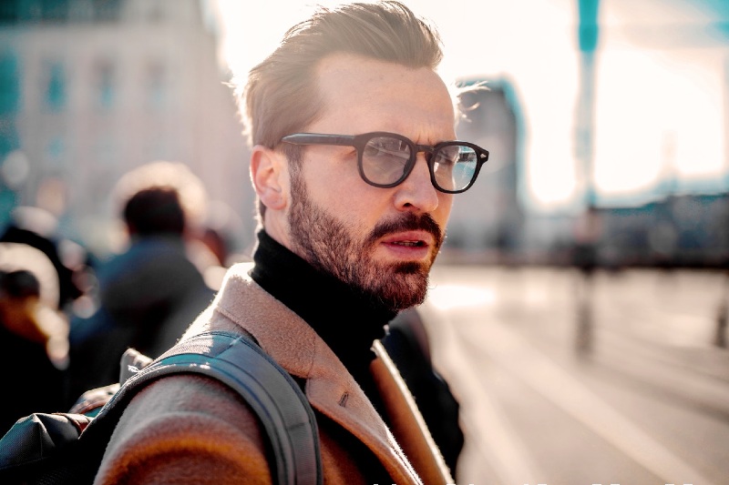 man in black framed eyeglasses | thoughts on male turning 50