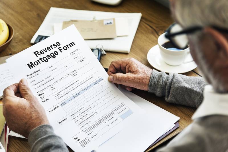 Reverse Mortgage Form Payslip Purchase Order Concept | Will a Reverse Mortgage Work For You?