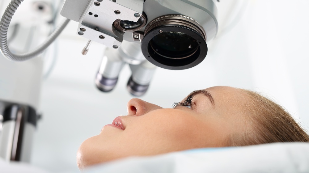 Patient During Ophthalmic Surgery | Glaucoma Surgery | Featured