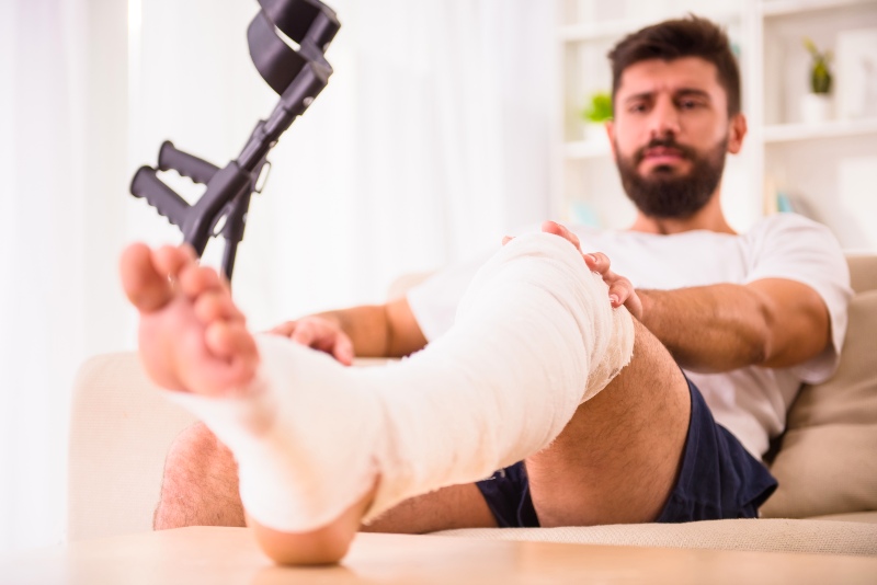 Man with Injured Leg | Strength Training