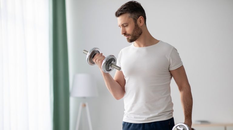 Top 7 Dumbbell Exercises For Men Over 50 Mighty Goodness 