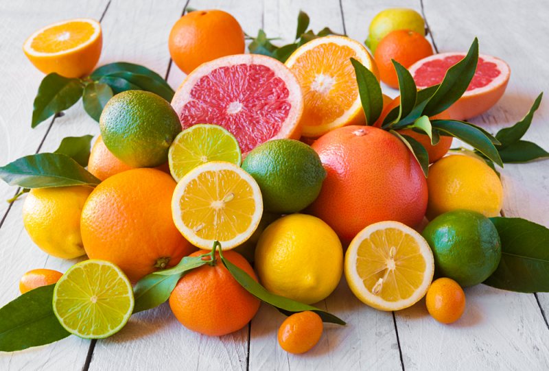 citrus fruits orange lemon grapefruit mandarin | uric acid level