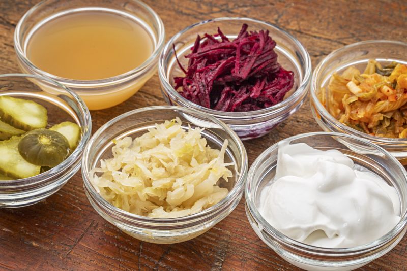 sampler fermented food great gut health | estrogen dominance symptoms