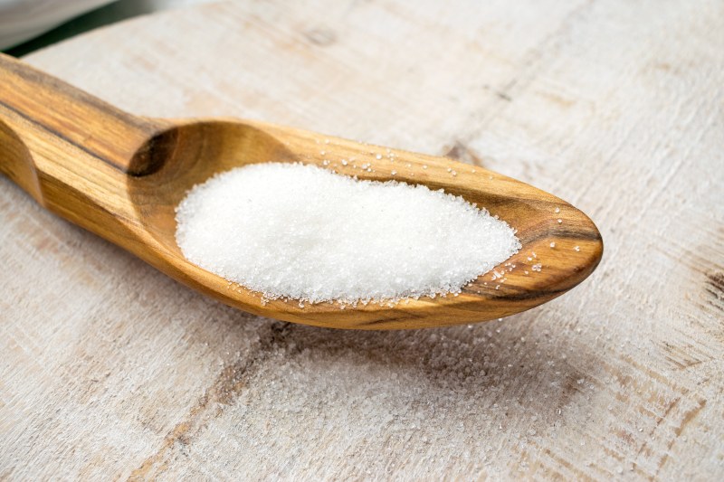Sucralose on Wooden Spoon | Keto Friendly Sweeteners
