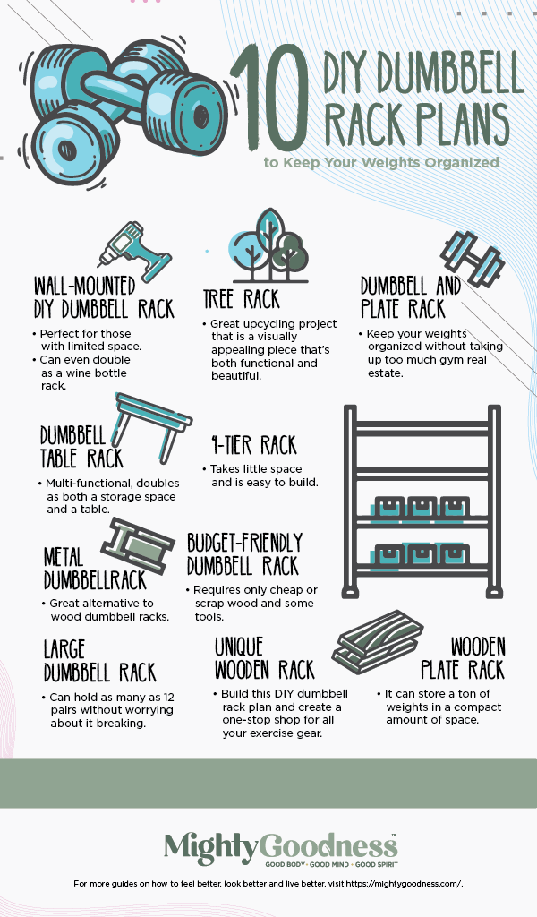 10 DIY Dumbbell Rack Plans