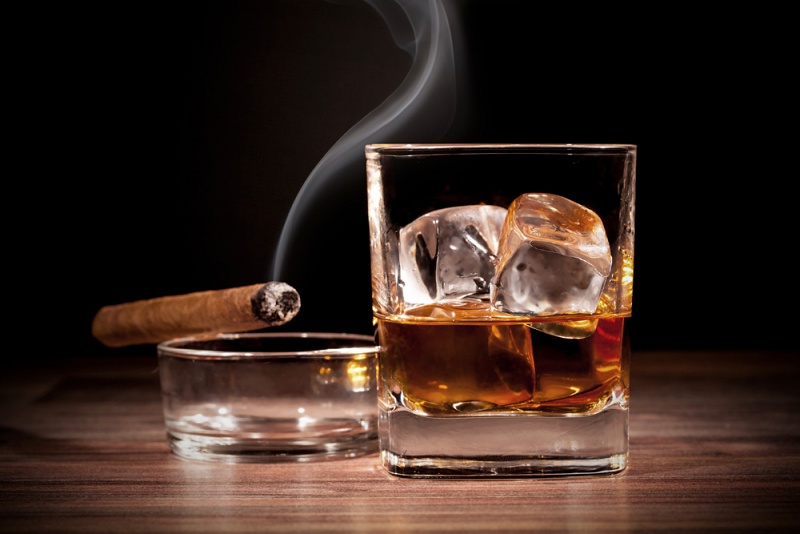 whiskey glass cigar | How to Improve Kidney Function in Elderly