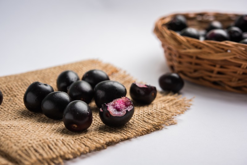 Fresh Jamun Fruit (Black Plum)-Diabetes Herbal Treatments