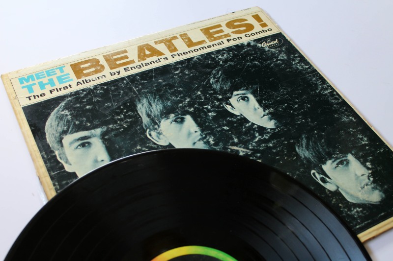 English Rock Band The Beatles Music Album on Vinyl Record | Senior Gift