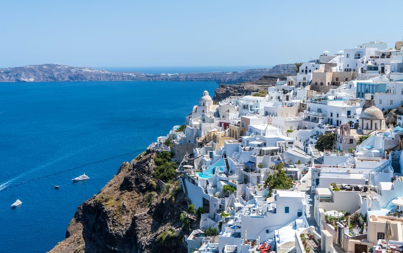 Landscape View of Greece During Daytime | Mediterranean Diet