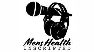 mens health unscripted podcast banner
