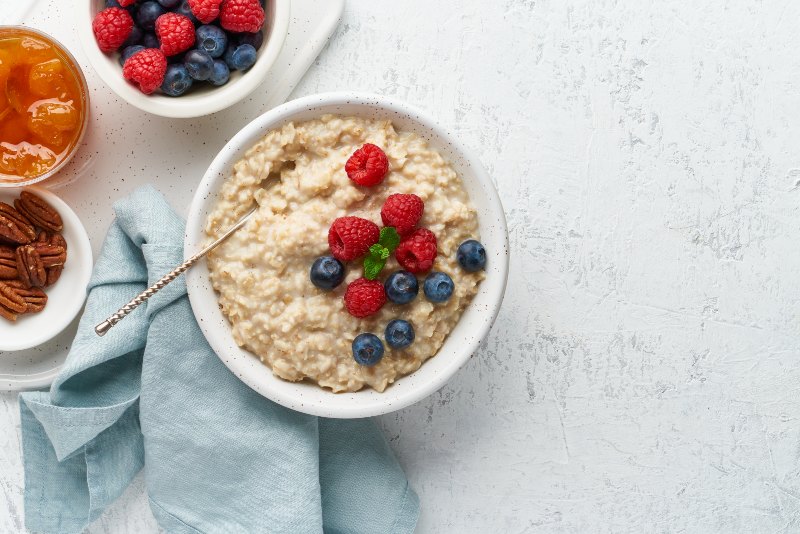 Oatmeal Rustic Porridge | What Does DASH Diet Mean