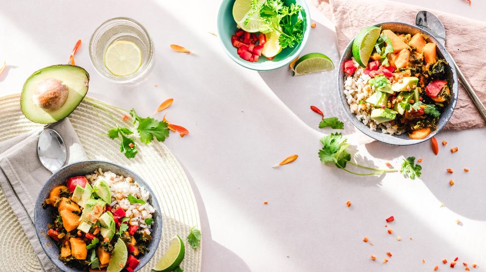 Photo of Vegetable Salad in Bowls | Mediterranean Diet | Featured