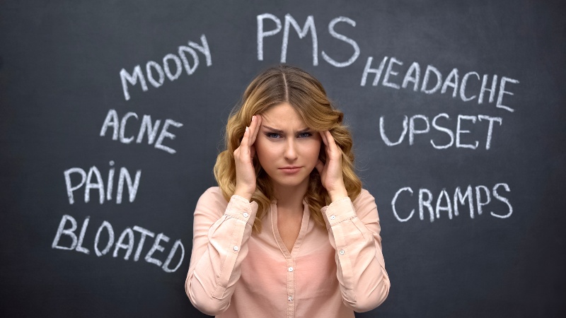 Woman Suffering from Headache Due to Imaginary Problems | How to Fix Hormonal Imbalance