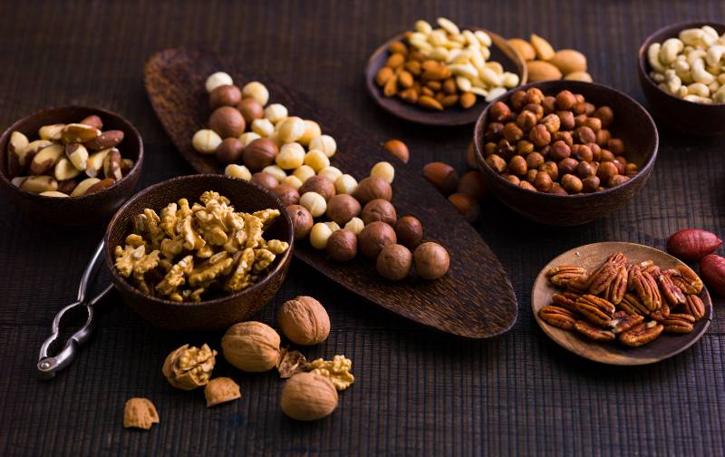Various nuts and seeds-daniel diet food list