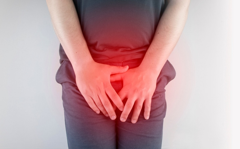 man front view pain groin bladder | left side pain