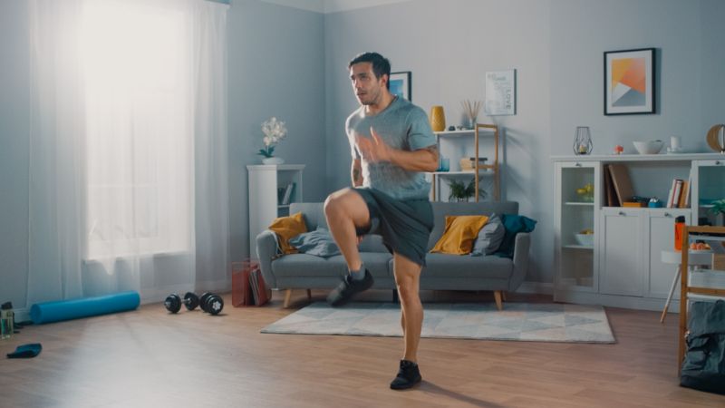 strong-athletic-fit-man-tshirt-shorts Weight Lifting SS