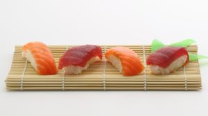 Sushi Japanese Delicious Asian | Tuna vs Salmon | Featured