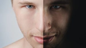 man portrait two sides concept, psychological photo | There Are 2 Kinds of People | featured