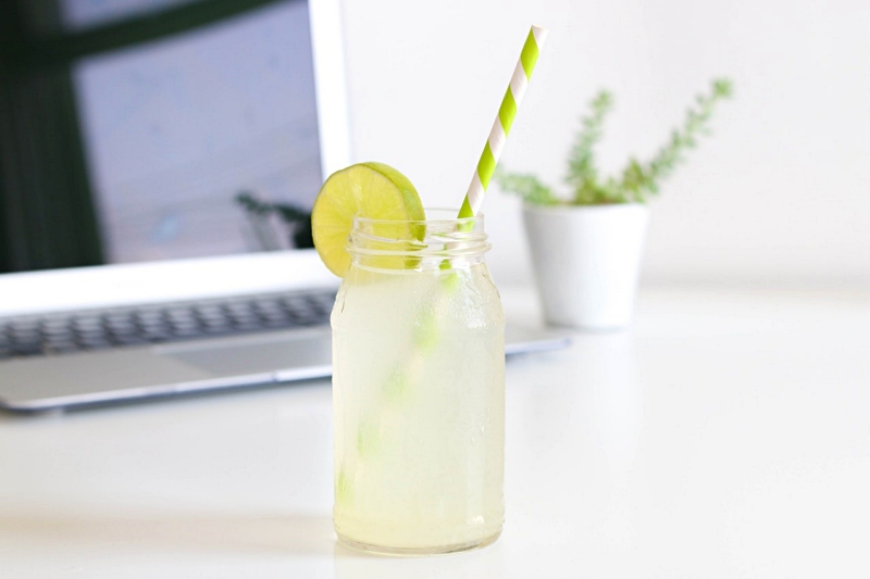 photojar with juice | lime water benefits