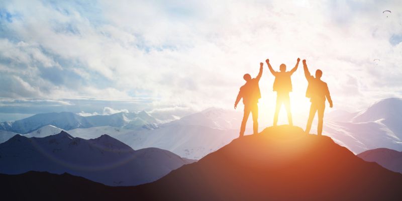silhouette-team-on-mountain-leadership-concept The 3 Paths