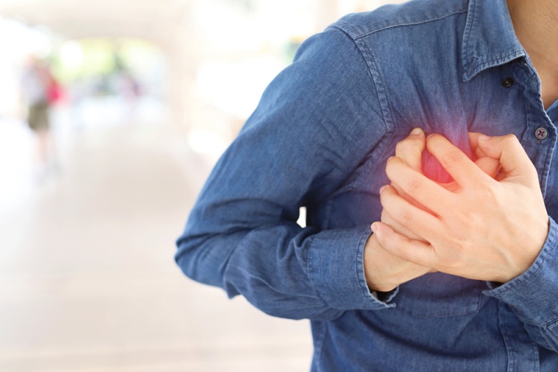 men have chest pain caused by | angina attack what to do