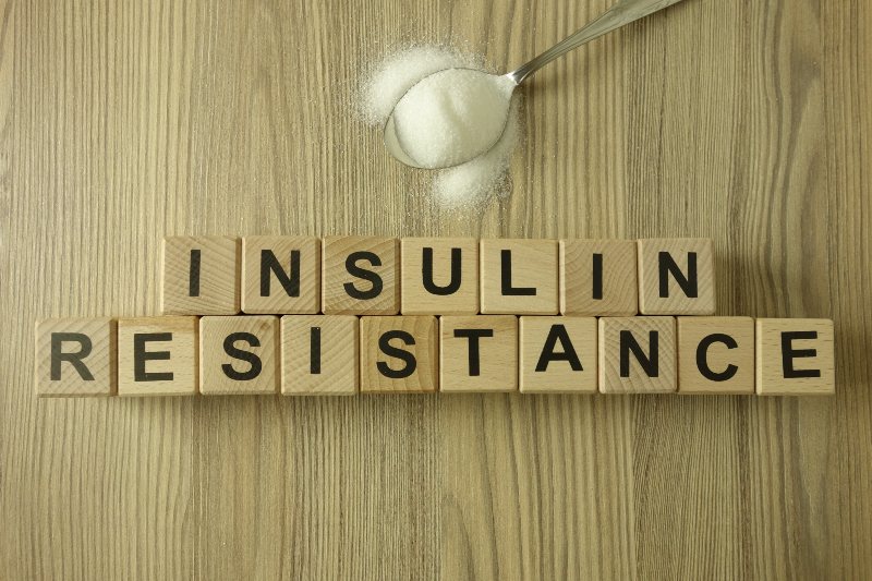 Text Insulin Resistance from Wooden Blocks with Spoon of Sugar | How to Reverse Insulin Resistance Naturally