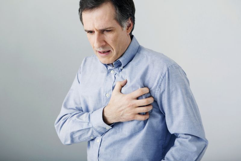 Man heart attack | Organic heart disease