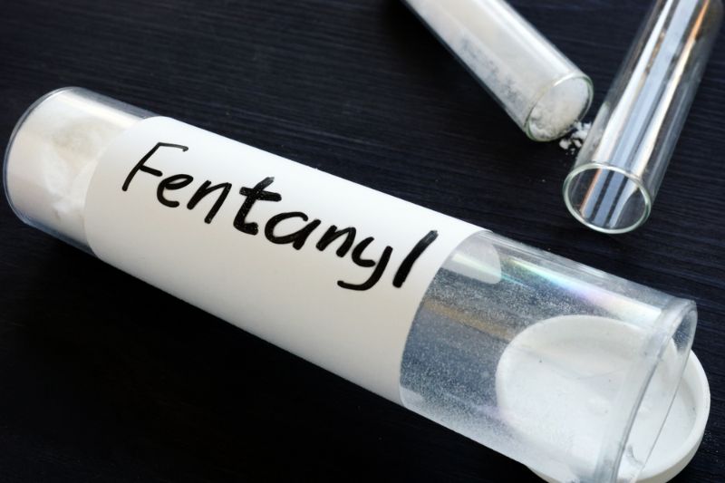 fentanyl written on bottle label Leading Cause Of Death In America 