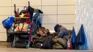 Homeless Poverty Man | Bag Lady Syndrome | Featured