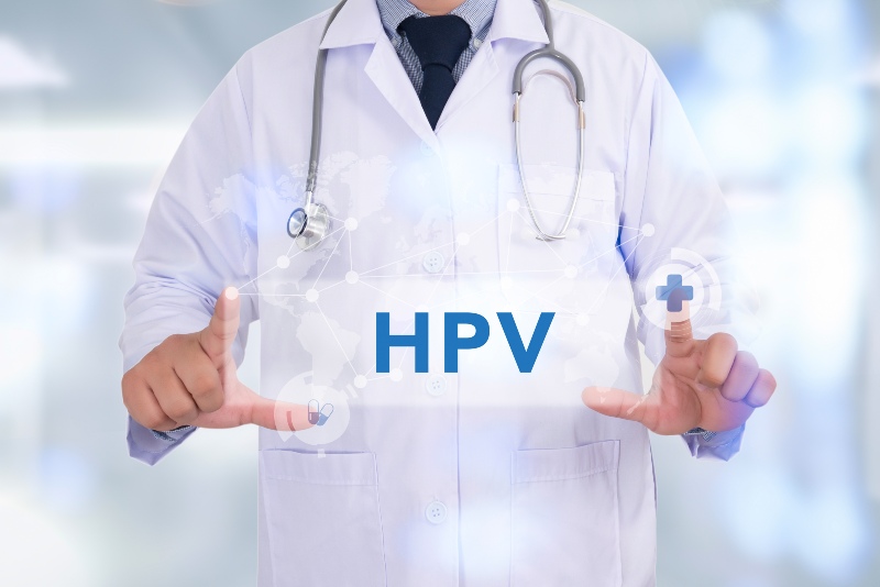 HPV Concept Medicine Doctor Hand Working | How to Build Your Immune System to Fight HPV